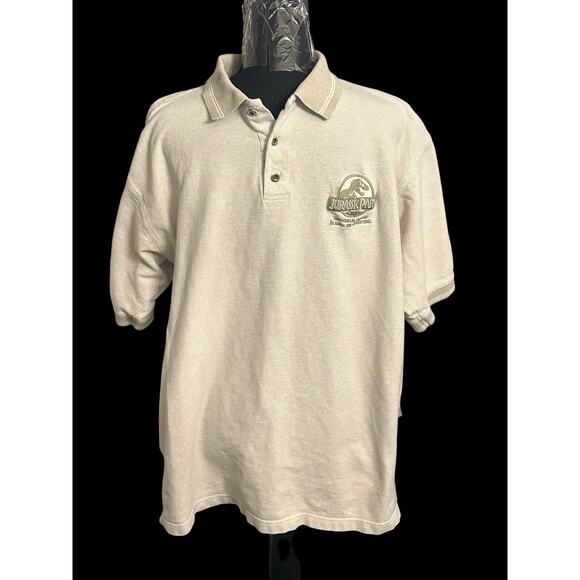 Jurassic Park Polo Universal Studios Islands Of Adventure Men’s XL Polo - Picture 1 of 6